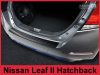 Nissan Leaf 2017- (hatchback, sötét-matt) Avisa lökhárítóvédő