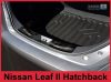 Nissan Leaf 2017- (hatchback, belső, sötét-matt) Avisa lökhárítóvédő