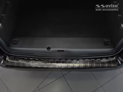 Peugeot Partner 2008-2018 (sötét, matt) Avisa lökhárítóvédő