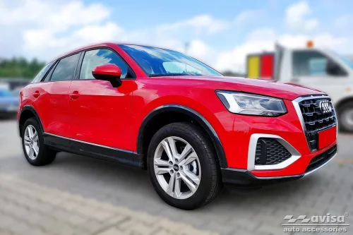 Audi Q2 2020- (sötét-matt) Avisa lökhárítóvédő