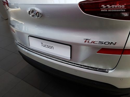 Hyundai Tucson 2019-2020 (facelift után, sötét-matt) Avisa lökhárítóvédő