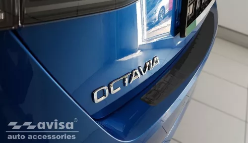 Skoda Octavia IV. 2020- (liftback, sötét) Avisa lökhárítóvédő