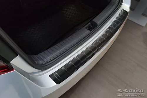 Skoda Fabia IV. 2021- (hatchback, sötét-matt) Avisa lökhárítóvédő