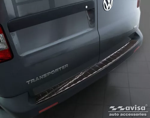 VW Transporter T5 2003-2015 (sötét, hosszú, 136cm) Avisa lökhárítóvédő