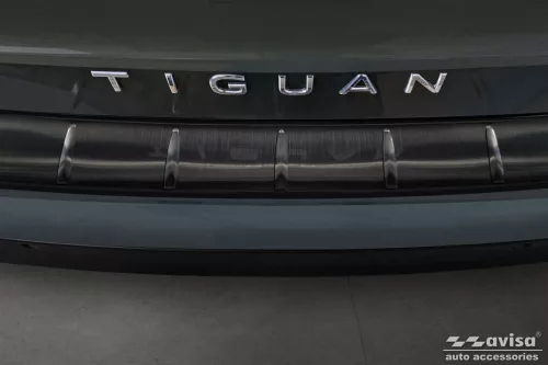 VW Tiguan 2024- (sötét, matt) Avisa lökhárítóvédő