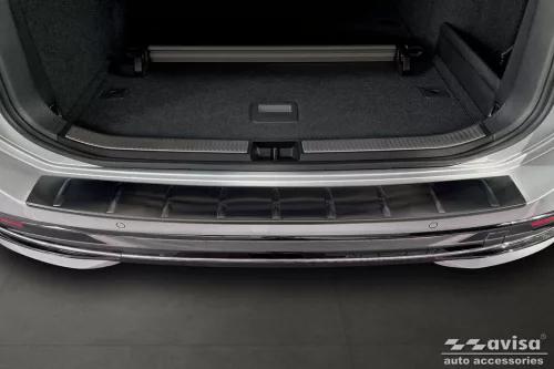 VW Passat B9 2024- (combi, sötét, matt) Avisa lökhárítóvédő