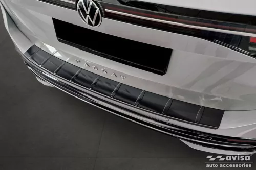 VW Passat B9 2024- (combi, sötét, matt) Avisa lökhárítóvédő