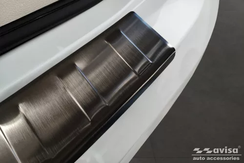 BMW X6 2014-2019 (F16, sötét-matt) Avisa lökhárítóvédő