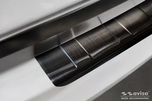 BMW X6 2014-2019 (F16, sötét-matt) Avisa lökhárítóvédő