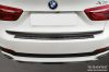 BMW X6 2014-2019 (F16, sötét-matt) Avisa lökhárítóvédő