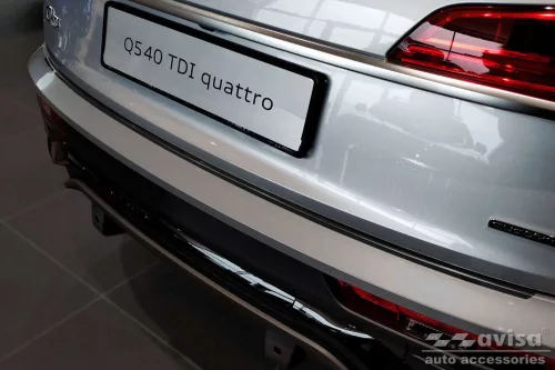 Audi Q5 2020- (sportback, sötét-matt) Avisa lökhárítóvédő