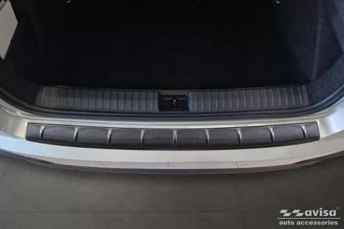 Csomagtér peremvédő díszléc Škoda Kamiq 2024- (sötét, matt, facelift utáni)