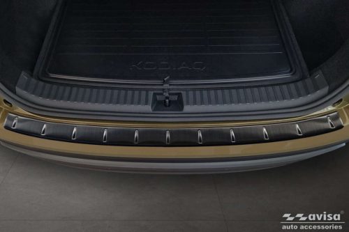 Skoda Kodiaq II. 2024- (sötét, matt) Avisa lökhárítóvédő