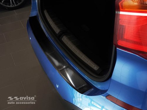BMW X1 2015-2022 (F48, M-packet, karbon) Avisa lökhárítóvédő