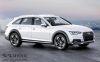 Audi A4 2016- (Allroad, karbon) Avisa lökhárítóvédő