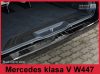 Mercedes V-Class 2014- (W447, sötét-króm) Avisa lökhárítóvédő