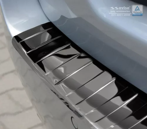 BMW 5 2010-2017 (F11, combi, sötét-króm) Avisa lökhárítóvédő