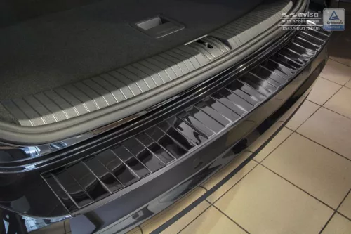 VW Touran 2015- (sötét-króm) Avisa lökhárítóvédő