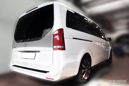 Mercedes V-Classe / Viano / Vito 2014- (W447, sötét-króm, hosszú) Avisa lökhárítóvédő