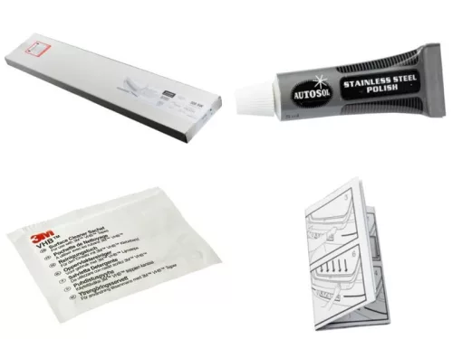 Mercedes V-Classe / Viano / Vito 2014- (W447, sötét-króm, hosszú) Avisa lökhárítóvédő