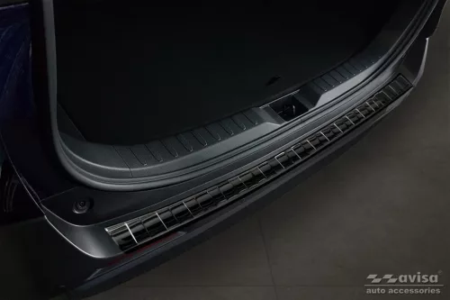 Ochranná lišta hrany kufru Toyota Rav4 2019- (tmavá, chrom)