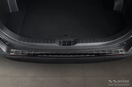 Ochranná lišta hrany kufru Toyota Rav4 2019- (tmavá, chrom)