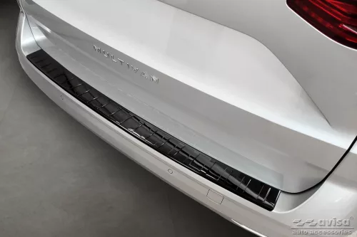 VW T7 Multivan 2021- (sötét-króm) Avisa lökhárítóvédő