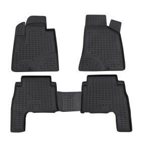   Hyundai Santa Fe 2006-2009 Novline méretpontos gumiszőnyeg szett