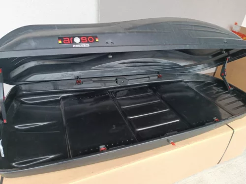 Tetőbox Aroso Deutschland München 580 (karbon, használt)