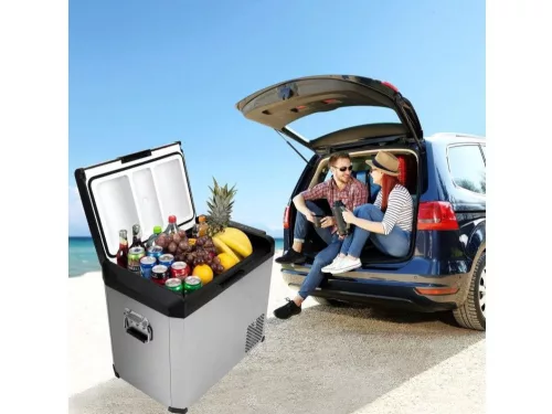 Aroso 12V/24V/230 60L kompresszoros autós hűtőszekrény, hűtőláda
