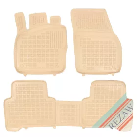   VW Touran 2015- (bézs) Rezaw-Plast méretpontos gumiszőnyeg szett