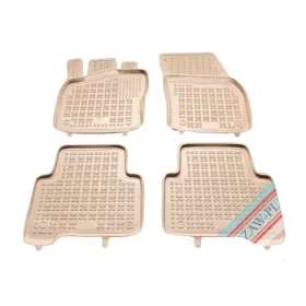   VW Tiguan 2016- (bézs) Rezaw-Plast méretpontos gumiszőnyeg szett