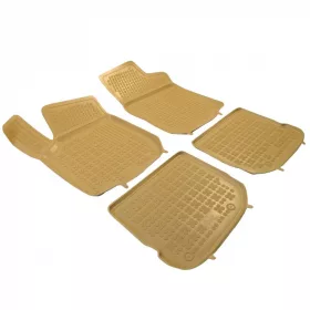   Skoda Octavia I. 1996-2010 (bézs) Rezaw-Plast méretpontos gumiszőnyeg szett