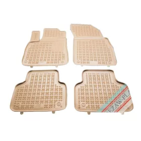   Audi Q7 2015- (bézs) Rezaw-Plast méretpontos gumiszőnyeg szett
