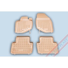   Volvo S80 1998-2006 (bézs) Rezaw-Plast méretpontos gumiszőnyeg szett