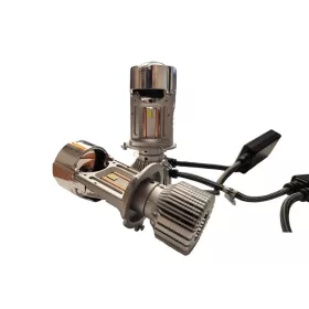 SMP H4 Mini Lens - H4 projektoros LED szett