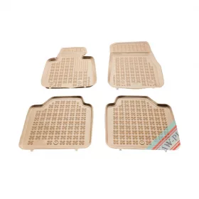   BMW 3 2013-2020 (F34, bézs) Rezaw-Plast méretpontos gumiszőnyeg szett
