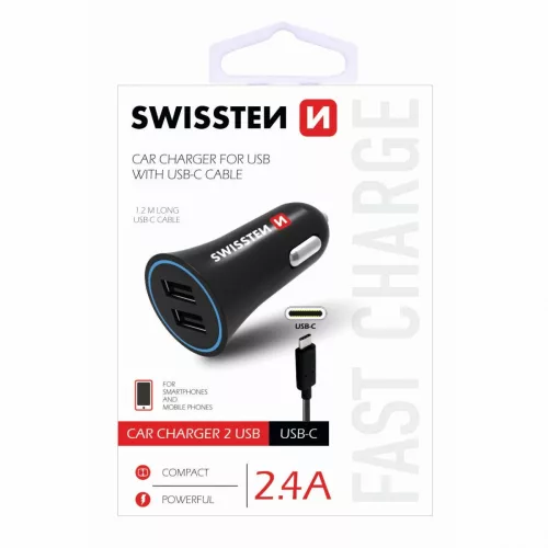 USB adapter 2x + USB-C kábel