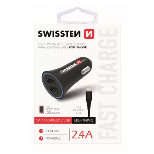 USB adapter 2x + Lightning kábel (Apple)