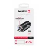 USB-C adapter 2x (Power Delivery 45W, fekete)