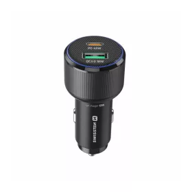 USB adaptér 1x + 1x USB-C (63W)