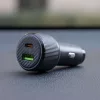 USB adaptér 1x + 1x USB-C (63W)