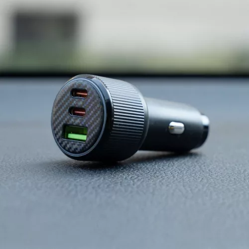 USB adaptér 1x + 2x USB-C (95W)