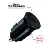 USB-C adapter 1x (Power Delivery 45W, fekete)