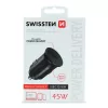 USB-C adapter 1x (Power Delivery 45W, fekete)