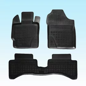   Toyota Yaris 2014-2020 (Hybrid) Rezaw-Plast méretpontos gumiszőnyeg szett
