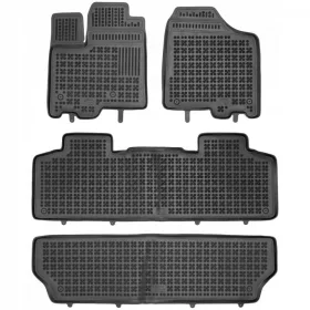   Toyota Sienna 2010-2020 (7 személyes) Rezaw-Plast méretpontos gumiszőnyeg szett