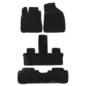   Toyota Highlander 2013-2019 (7 személyes) Rezaw-Plast méretpontos gumiszőnyeg szett