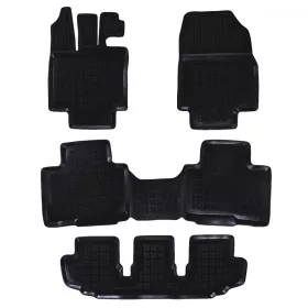   Toyota Highlander 2020- (7 személyes) Rezaw-Plast méretpontos gumiszőnyeg szett