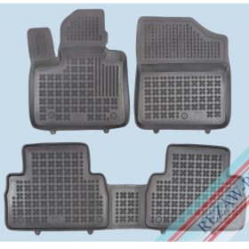   Hyundai Santa Fe 2020- (hybrid) Rezaw-Plast méretpontos gumiszőnyeg szett